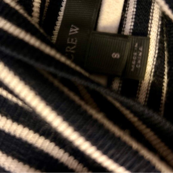 J Crew Classic Wool Striped Preppy Classic Turtleneck Sweater SZ Small - Picture 5 of 5